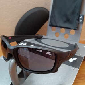 【未使用♪マットブラック♪】アジアンフィット/ストレートリンク/オークリー/oakley/straightlink 検サングラス ランニング釣り