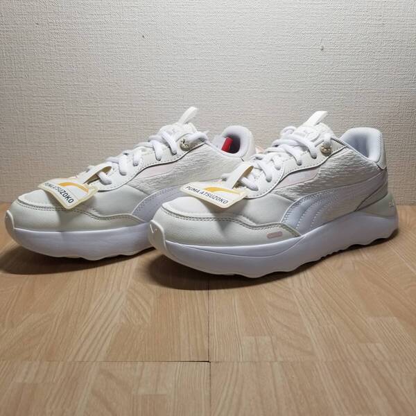 送料無料・新品未使用!!プーマ PUMA カジュアルシューズ / ランテイムド プラットフォーム リージェント ロマンス / 定価8690円 25.0cm