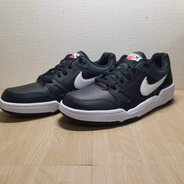 送料無料・新品未使用!!ナイキ NIKE カジュアルシューズ スニーカー / フルフォース LO / 黒 ブラック 定価11880円 25.0cm