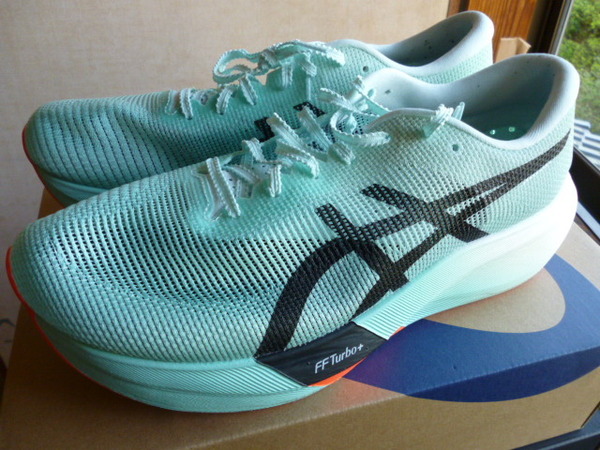☆美品 ☆走行距離 0.5km asics アシックス メタスピードスカイパリ METASPEED SKY PARIS 27.5cm