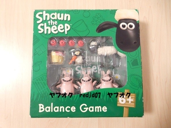 ◎ 【送料無料】 ひつじのショーン バランスゲーム フィギュア いたずらブタ 中古 ◎