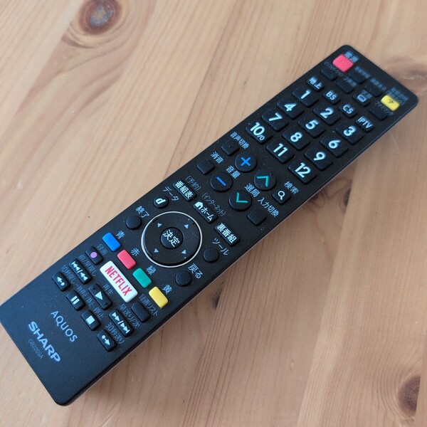 送料無料 【即決/動作確認済/不良品返金保証】TVリモコン BJ 信号確認済 gb220sa SHARP