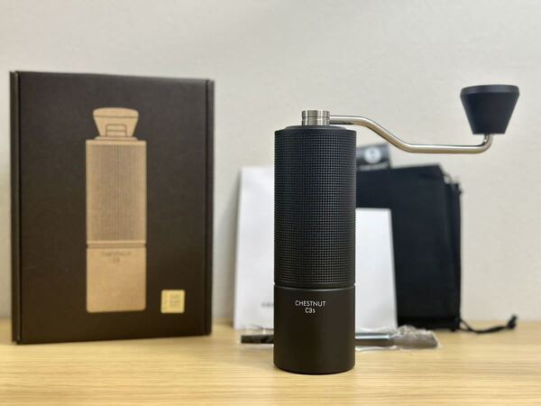 timemore タイムモア 新商品!栗子C3S コーヒーミル ブラック グラインダー