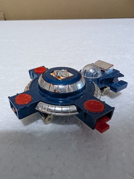 昭和当時物 レトロ超合金 ウルトラマンタロウ 宇宙ステーション EIDAI 永大グリップ グリップ合金 ジャンク扱い MADE IN JAPAN