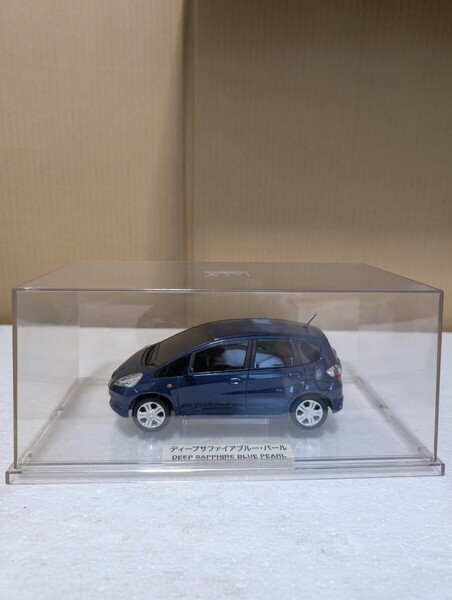 非売品 GE8 HONDA ホンダ FIT フィット RS 1/24 カラーサンプル ミニカー ディープサファイアブルーパール ホンダ非売品