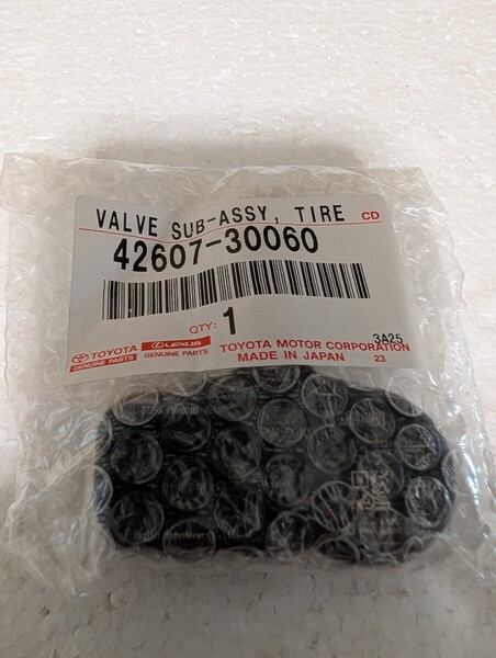 TOYOTA純正 LEXUS トヨタ 純正 空気圧センサー PMV-C010 VALVE SUB−ASSY TIRE 42607−30060 未使用 長期保管品