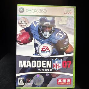【xbox360】 マッデンNFL 07 Xbox360
