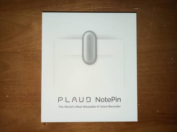 【未使用品】PLAUD NotePin AI ボイスレコーダー