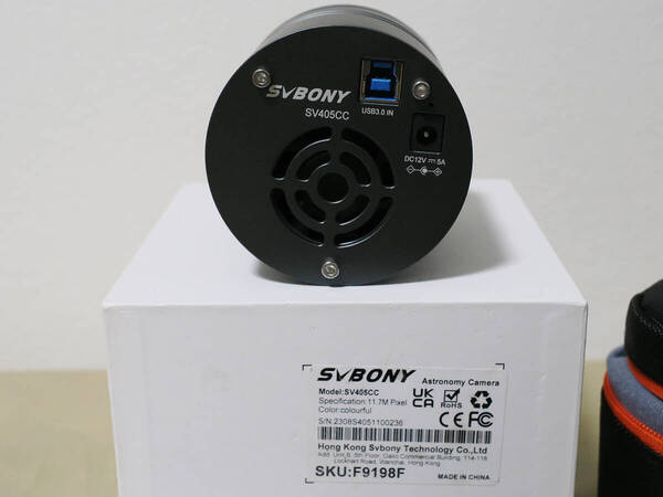 SVBONY SV405CC 冷却カメラ カラー SONY IMX294裏面照射型 HCGモード 1170 万画素フォーサーズフォーマットセンサー