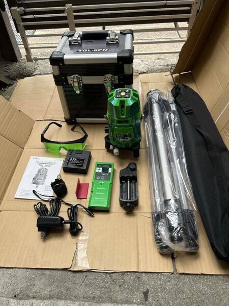 高儀 TGL-9PN グリーンレーザー 墨出し器 少し難あり