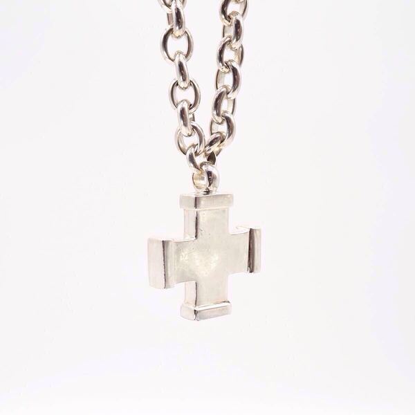 Tiffany&Co. ローマンクロスチェーン ネックレス シルバー925 ティファニー