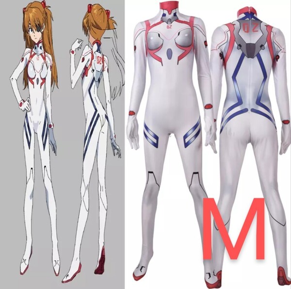 式波アスカ Мサイズ プラグスーツ エヴァンゲリオン コスプレ