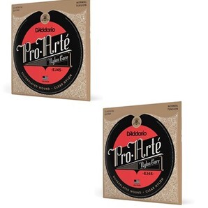 【2個】ダダリオ EJ45 プロアルテ クラシックギター弦 D'Addario