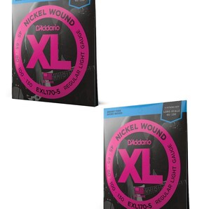 【2個】ダダリオ ベース弦 EXL170-5