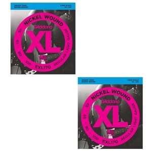 【2個】ダダリオ EXL170 D'Addario ベース弦