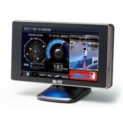 BLITZ ブリッツ レーザー&レーダー探知機 Touch-LASER 4インチ大画面!送料無料!