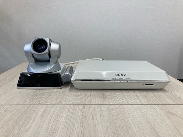 SONY ソニー PCS-1 (PCS-P1 + PCS-C1) ビデオ会議システム リモコン (PCS-R1) 付