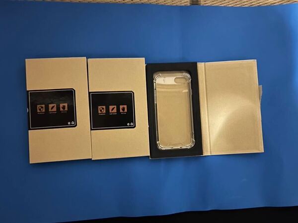 3枚セット iphone 7/8/SE2/SE3 用 ケース クリア 黄変防止 耐衝撃 落下防止 おしゃれ 軽量 耐久性 ワイヤ 送料無料 匿名配送