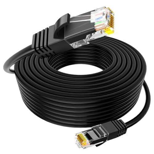 屋外用 LANケーブル 10m PoE対応 CAT6 Soohut LLDPE被覆 PoE防犯カメラ対応 ランケーブル 屋外lan