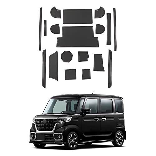 【LFOTPP】 スズキ スペーシア/スペーシアカスタム/スペーシアギア MK53S 専用 インテリアラバーマット コンソールマッ