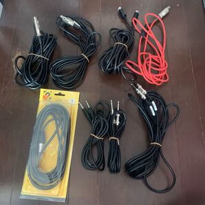 ギターケーブル まとめ セット まとめ売り オーディオ シールド ケーブル オーディオケーブル など