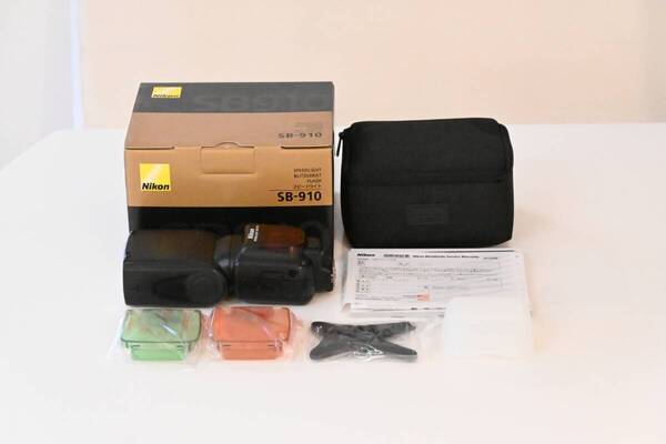 Nikon ニコン スピードライト SB-910 完動品 元箱あり