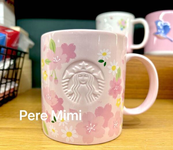 台湾 スターバックス 桜 マグカップ 海外 スタバ 陶器 サイレン 新作 新品 箱入りラスト