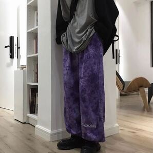 ★新品★ スウェットパンツ タイダイ スラックス 韓国 パンツ ストリート 未使用品 L