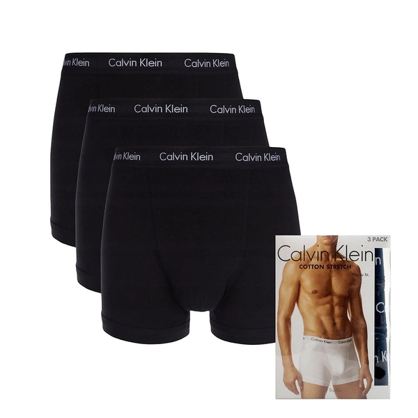 カルバンクライン CALVIN KLEIN ボクサーパンツ U2662-XWB-S メンズ ブラック 3枚セット 下着