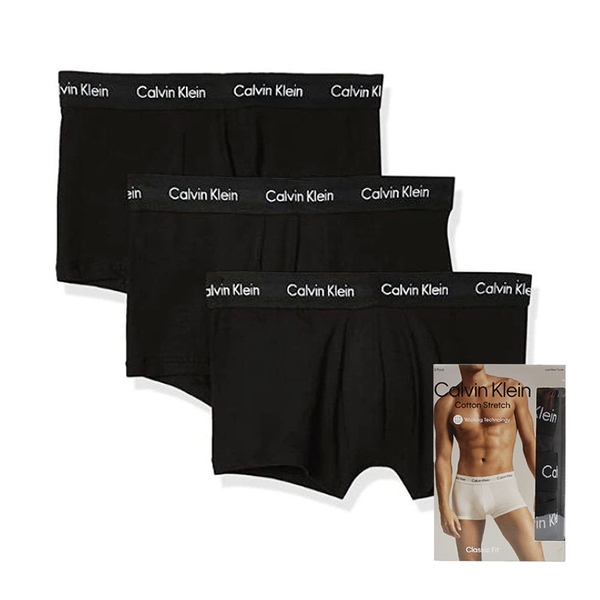 カルバンクライン CALVIN KLEIN ボクサーパンツ NB2614-001-L メンズ ブラック Lサイズ 3枚セット 下着