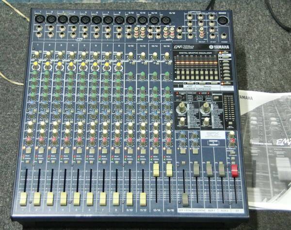 YAMAHA ヤマハパワードミキサー EMX5016CF エコーリバーブ付