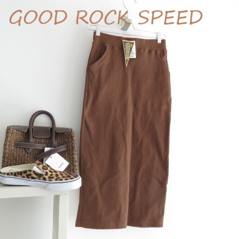 送料込 匿名配送 新品 GOOD ROCK SPEED グッドロックスピード リブ タイトスカート コラボ品