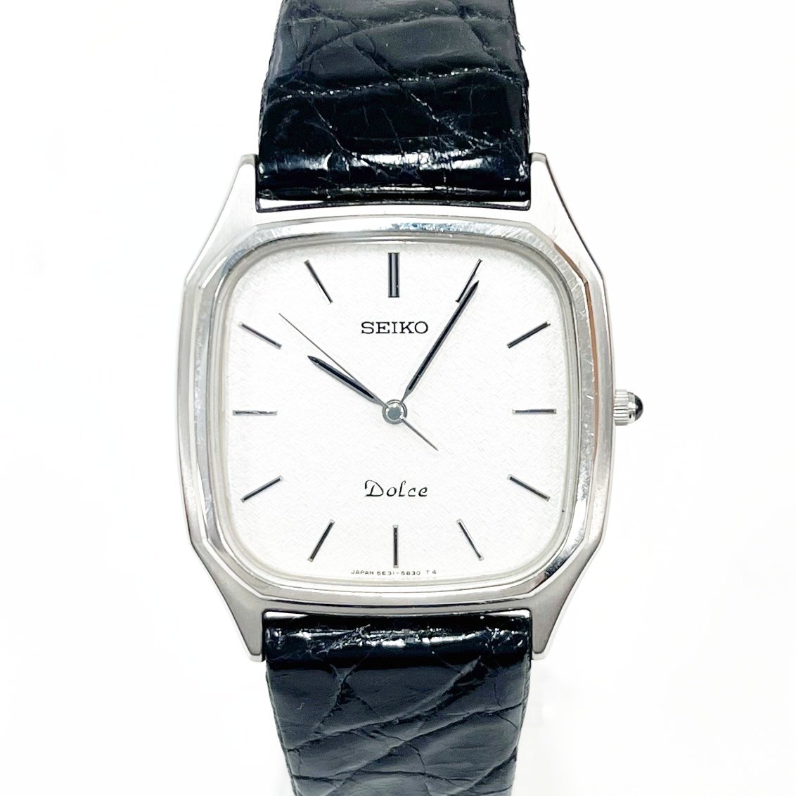 稼働品 SEIKO セイコー DOLCE ドルチェ 5E31-6000 腕時計
