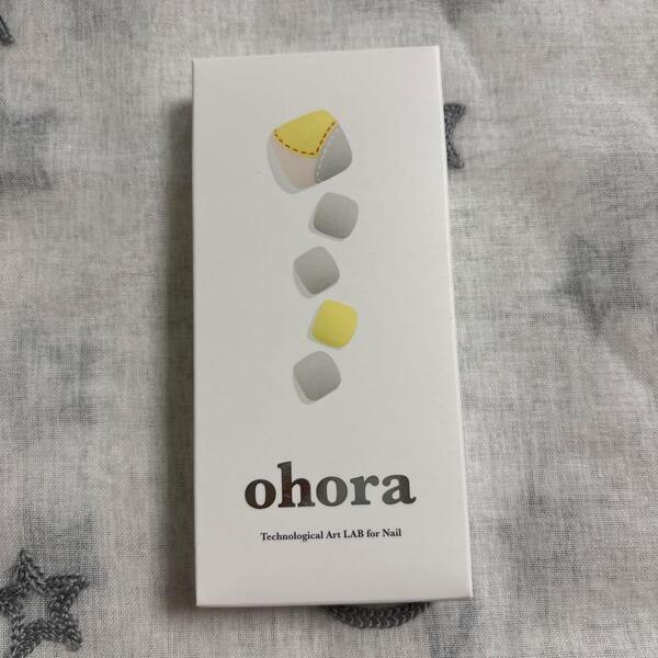 ohora フットネイル PD-055 P YELLOW STITCH