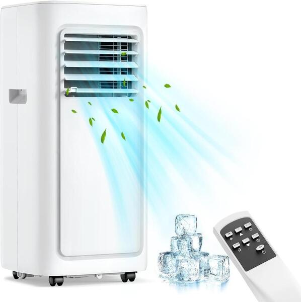スポットクーラー 家庭用 移動式エアコン【2025新型】冷房8畳 2.35kW ノンドレン 除湿35L/日 小型 ポータブルクーラー スポットエアコン