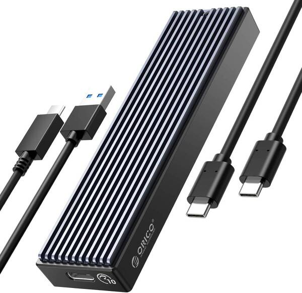 ORICO M.2 NVMe SSD 外付けケース USB 3.2 Gen2 10Gbps高速データ転送 NVMe/PCIE 対応2230/2224/2260/2280 SSD