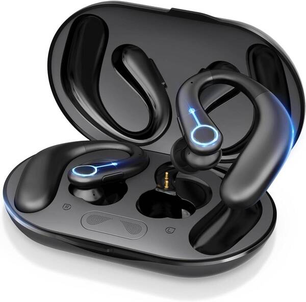 【2024最新登場】集音器 高齢者 イヤホン型しゅうおんき【1台2役Bluetooth5.3】充電式 ワイヤレス 耳掛け式集音器 音声拡聴器/増幅器