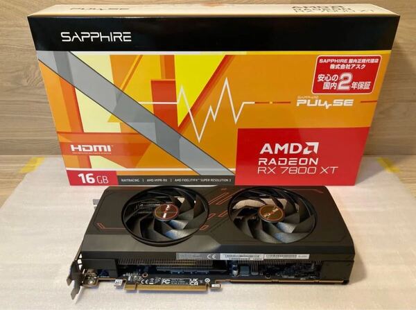 SAPPHIRE PULSE Radeon RX 7800 XT