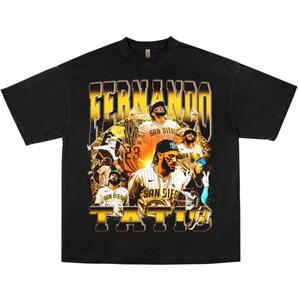 タティス Jr MLB Tシャツ ブラック vintage パドレス\