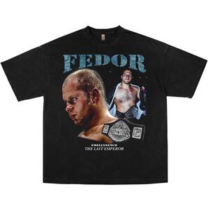 エメリヤーエンコ・ヒョードル Tシャツ PRIDE ブラック raptee\