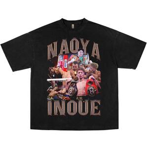 井上尚弥 ボクシング Tシャツ ブラック raptee vintag\,,