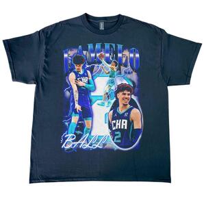 ラメロ・ボール NBA Tシャツ ブラック vintage\