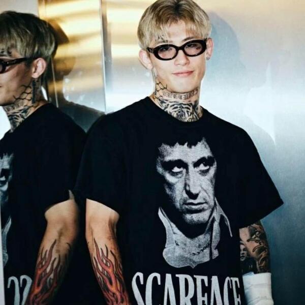 SCARFACE スカーフェイス Tシャツ ブラック vintage;