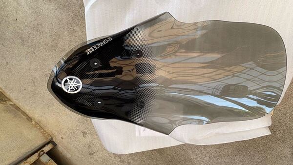 R-SPACE ウインドシールド スモーク ヤマハ NMAX125/NMAX155 (-24) YAMAHA アールスペース バイク ロング スクリーン