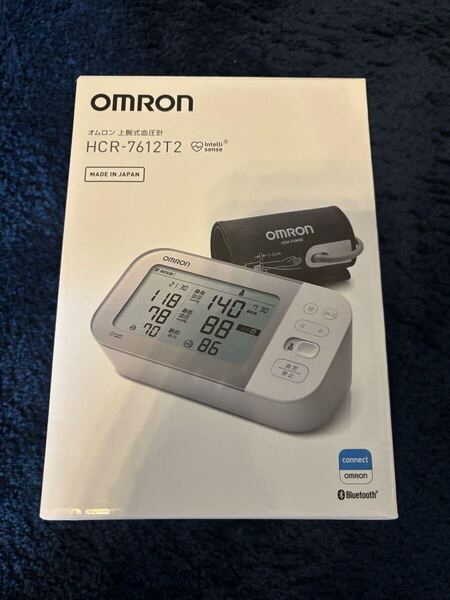 オムロン OMRON 上腕式血圧計 HCR-7612T2 プレミアム19シリーズ 送料無料 匿名配送 新品未開封