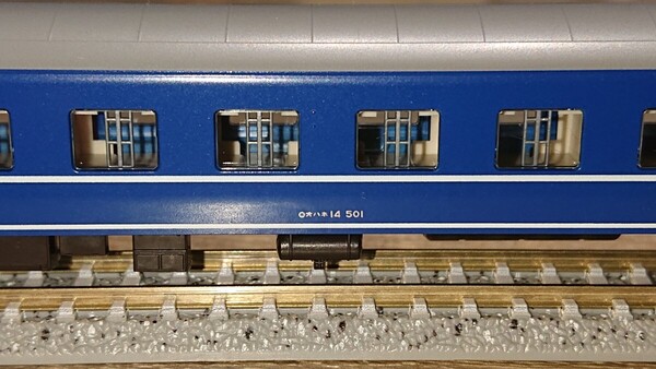 【未使用】オハネ14 501 「まりも/大雪/利尻」 7両セット バラシ KATO 10-1953 14系500番台 寝台急行