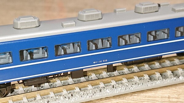 【未使用】オハ14 518 「まりも/大雪/利尻」 7両セット バラシ品 KATO 10-1953 14系500番台 寝台急行