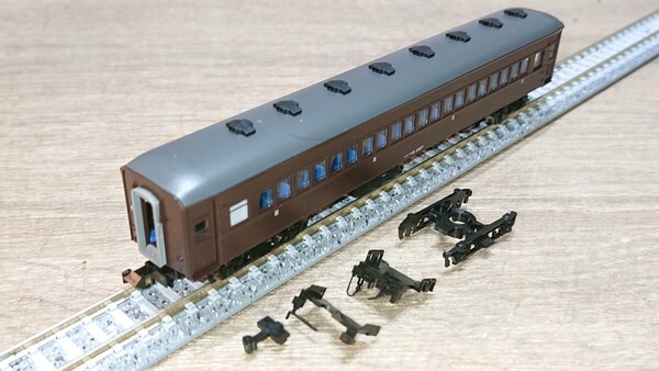 【未使用】スハフ32 2357 旧型客車(ぐんま車両センター)セット バラシ TOMIX 98865 JR東日本