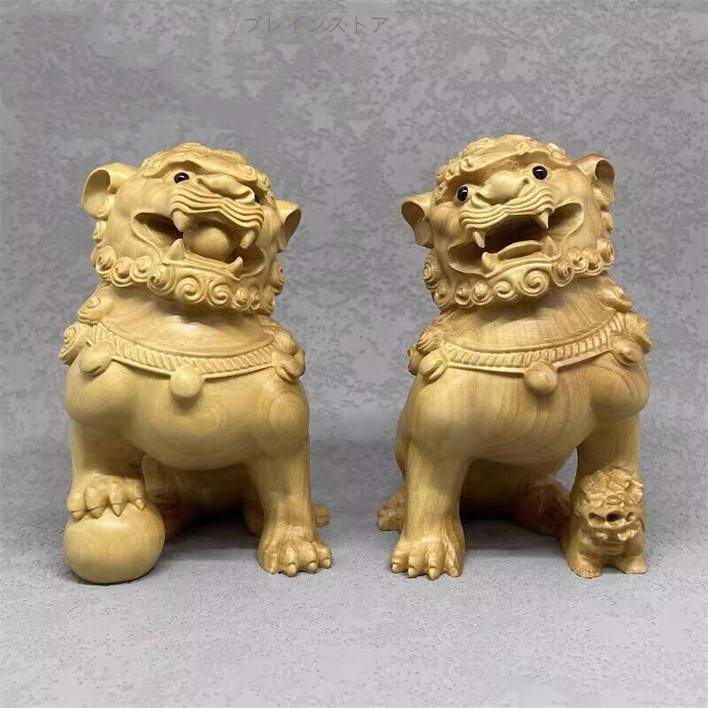 2025年最新】Yahoo!オークション -獅子 木彫の中古品・新品・未
