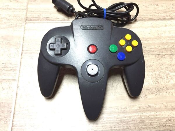 ☆動作品即決☆N64 コントローラー グレー